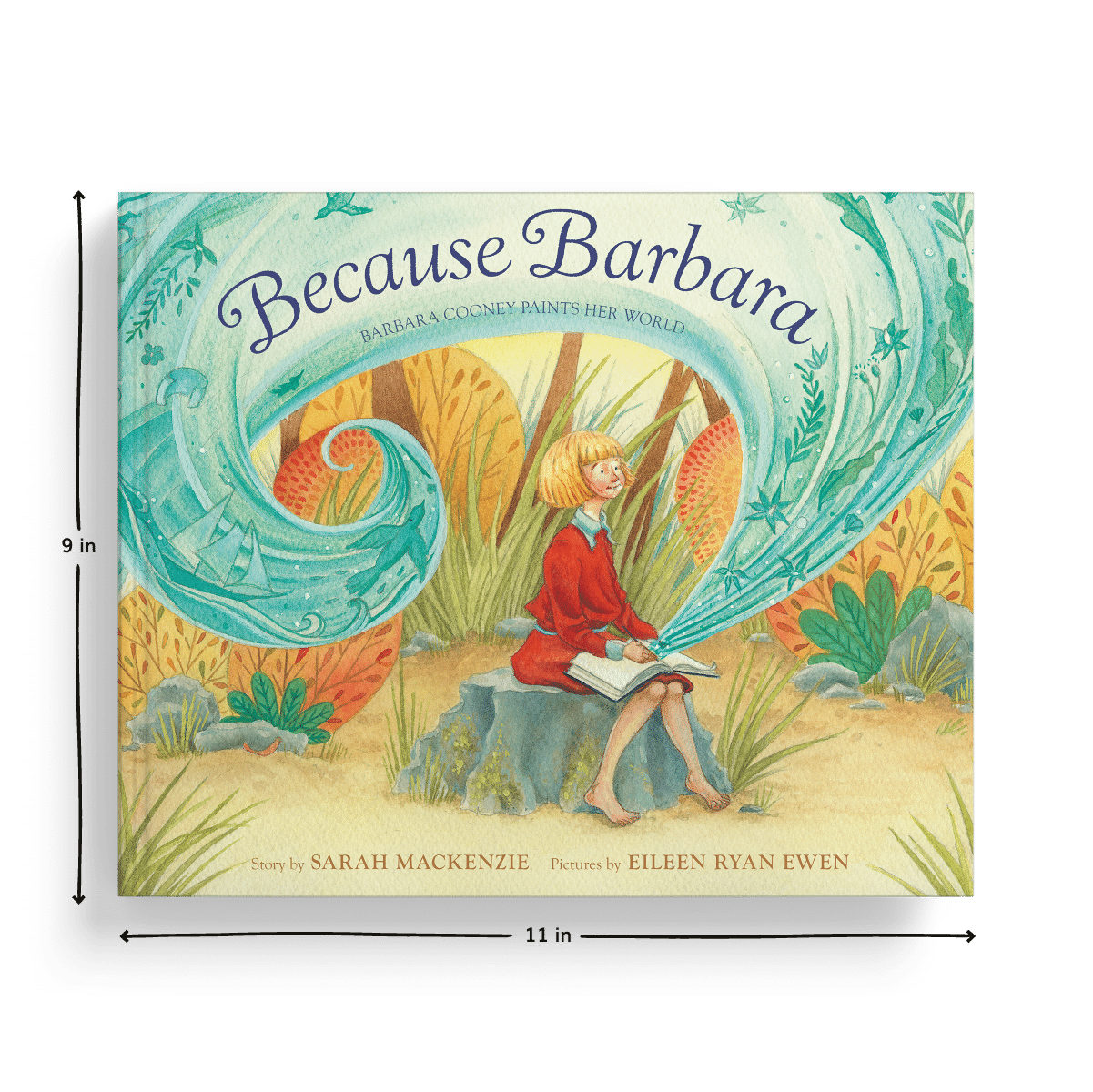 Product Listing-Because Barbara-Dimensions - Waxwing Books