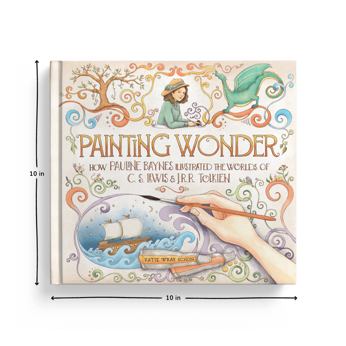 Product Listing-Painting Wonder-Dimensions - Waxwing Books